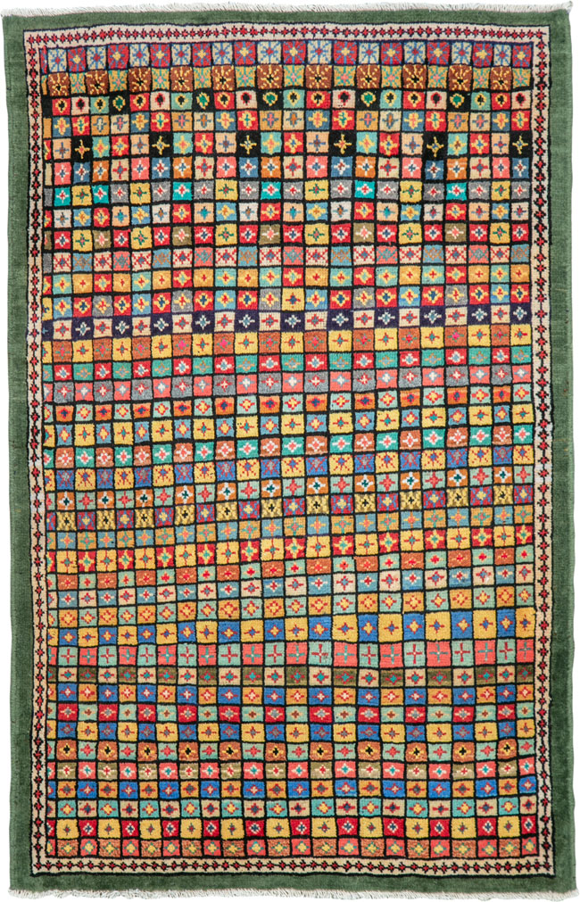 Vintage Persian Mahal Rug, No.26165 - Gss