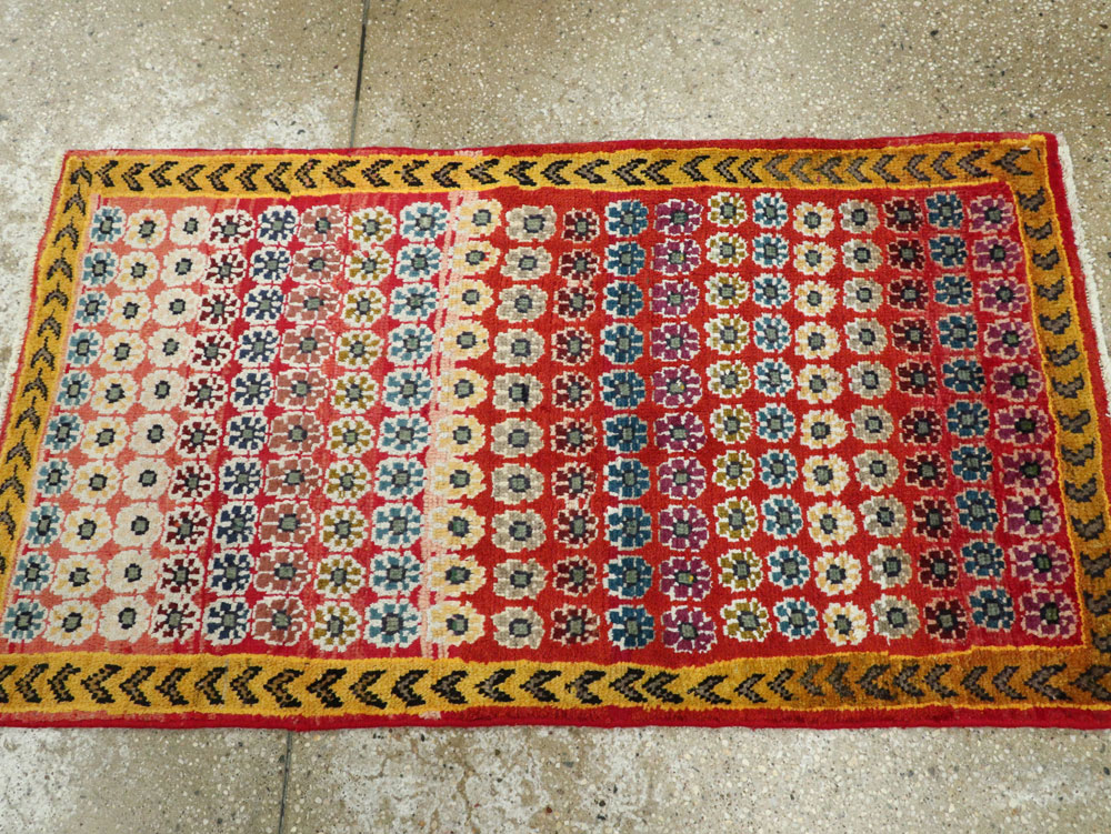 Vintage Persian Mahal Rug, No.26166 - Gss