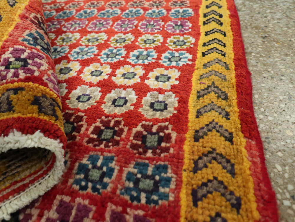 Vintage Persian Mahal Rug, No.26166 - Gss