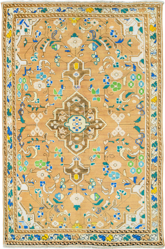 Vintage Persian Mahal Rug, No.26168 - Gss