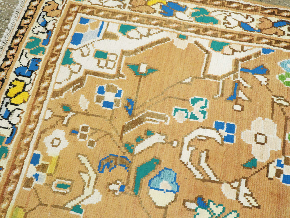 Vintage Persian Mahal Rug, No.26168 - Gss