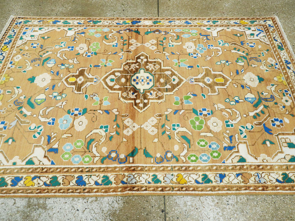 Vintage Persian Mahal Rug, No.26168 - Gss