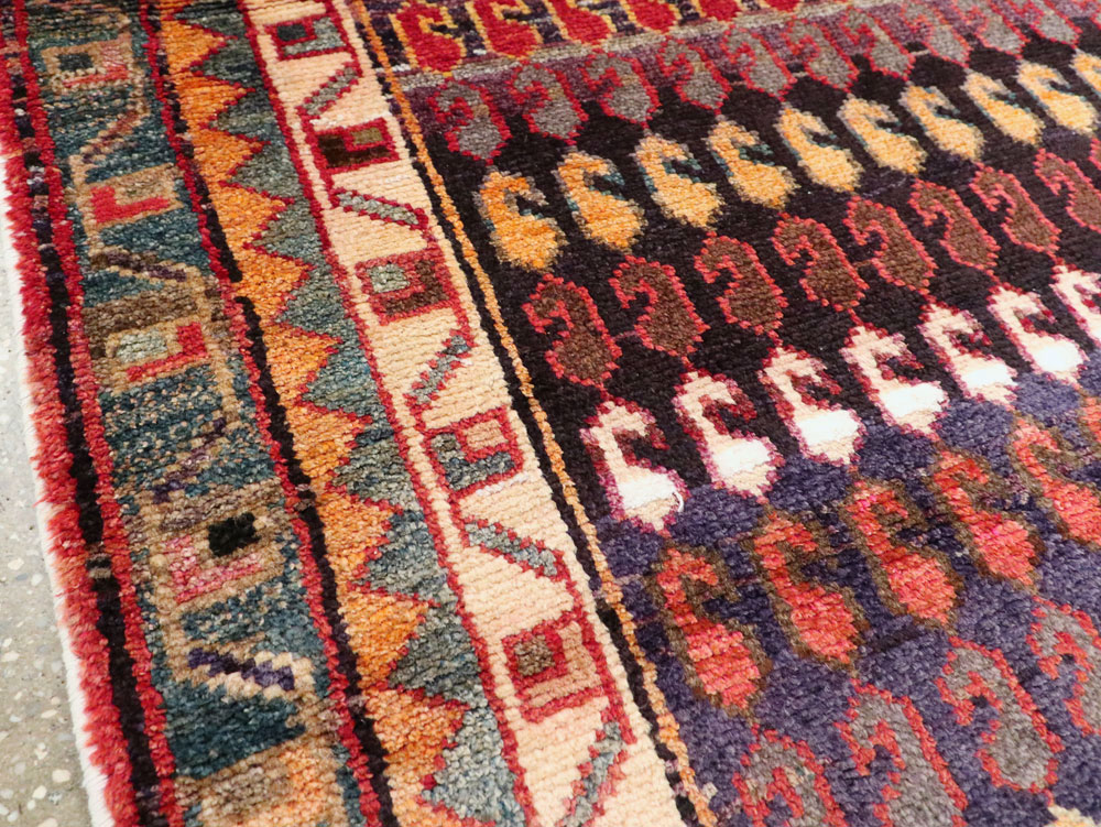 Vintage Persian Hamadan Rug, No.26172 - Gss