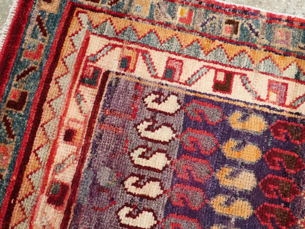 Vintage Persian Hamadan Rug, No.26172 - Gss