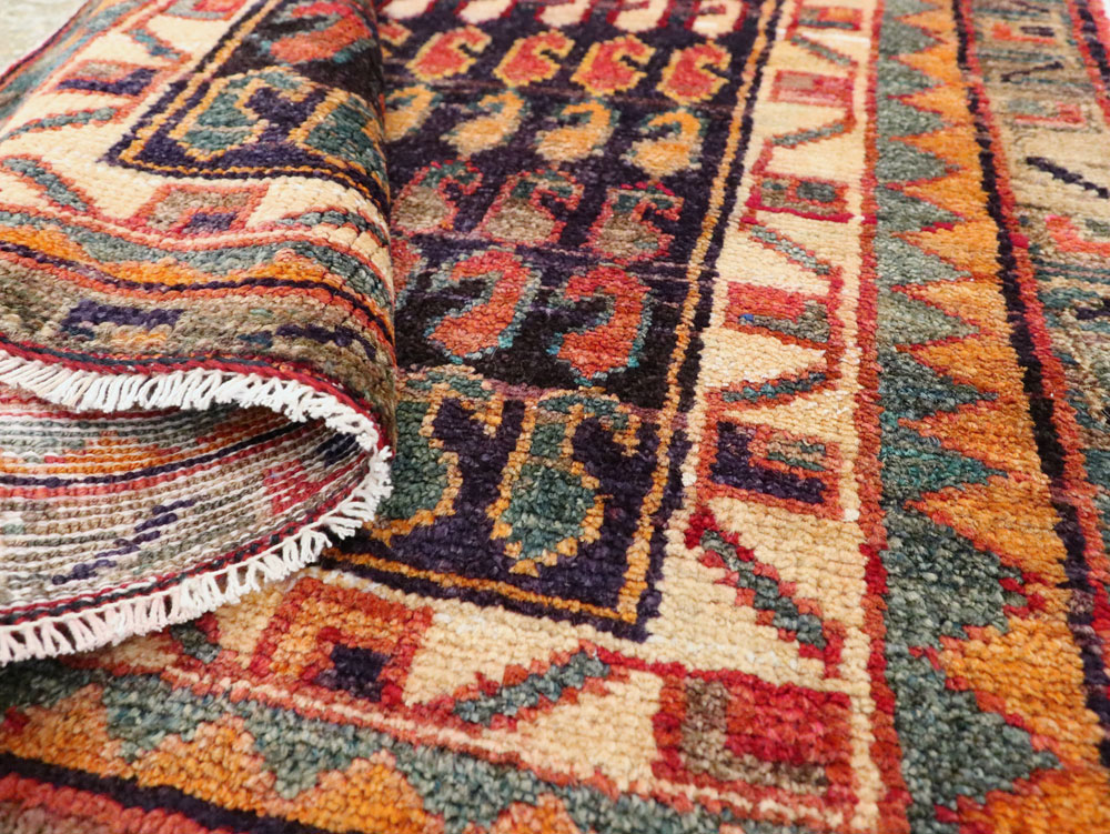 Vintage Persian Hamadan Rug, No.26172 - Gss
