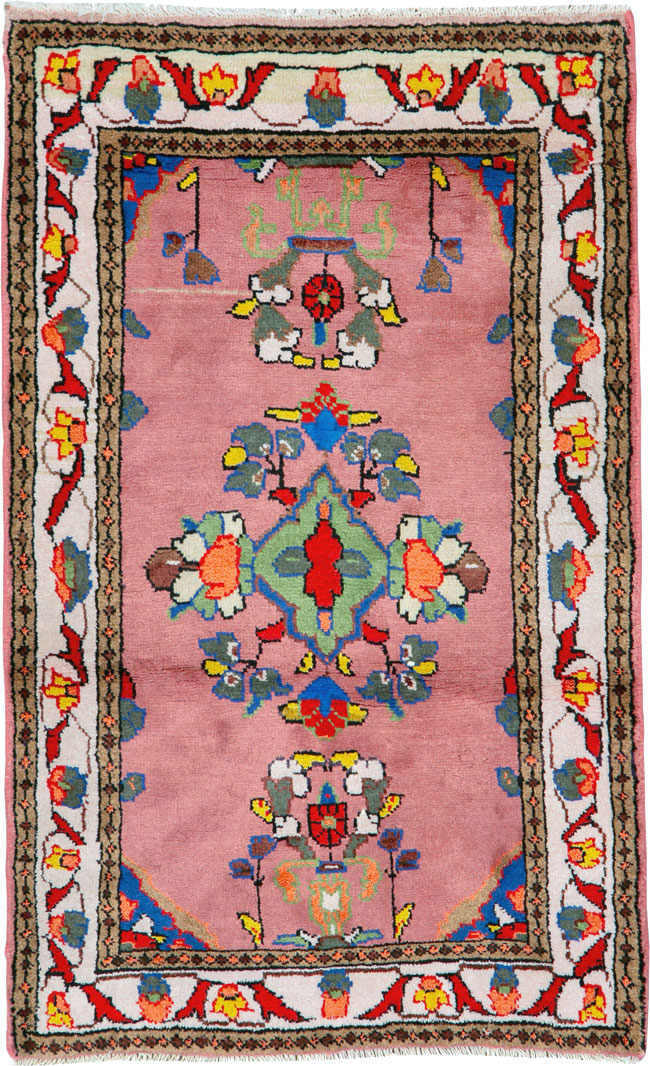 Vintage Persian Hamadan Rug, No.26173 - Gss