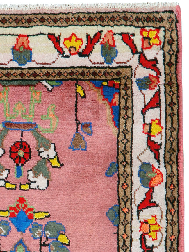 Vintage Persian Hamadan Rug, No.26173 - Gss