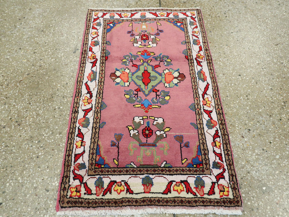 Vintage Persian Hamadan Rug, No.26173 - Gss