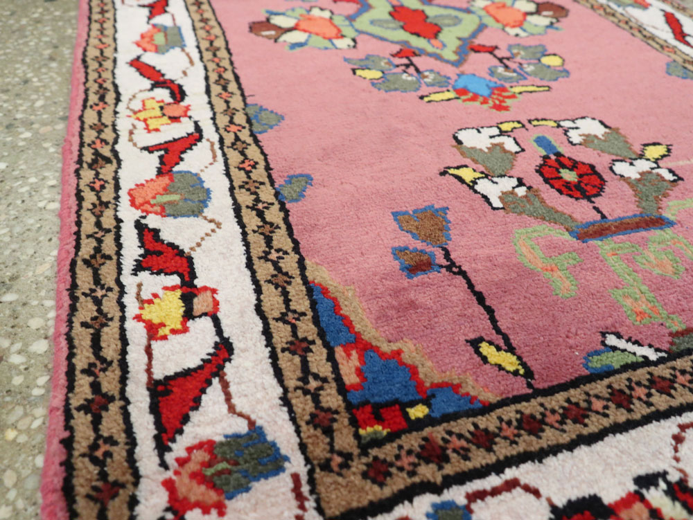Vintage Persian Hamadan Rug, No.26173 - Gss