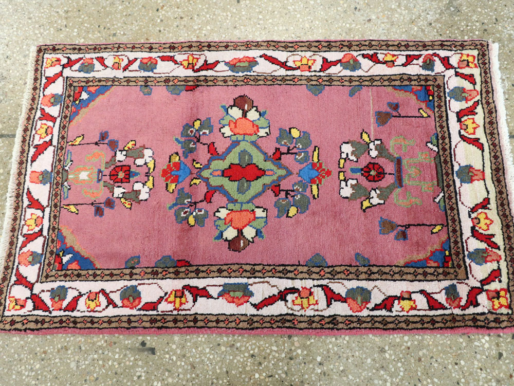 Vintage Persian Hamadan Rug, No.26173 - Gss