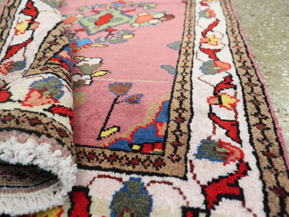 Vintage Persian Hamadan Rug, No.26173 - Gss