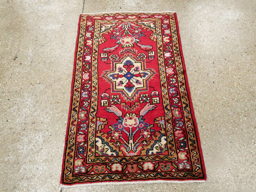 Vintage Persian Hamadan Rug, No.26175 - Gss