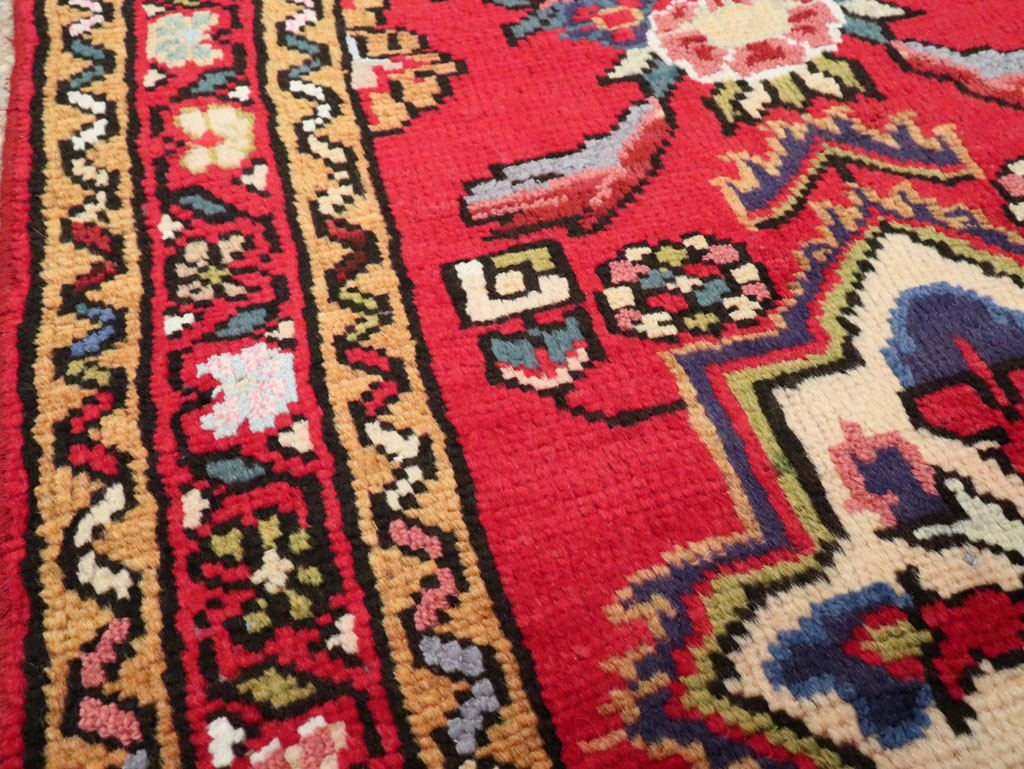 Vintage Persian Hamadan Rug, No.26175 - Gss
