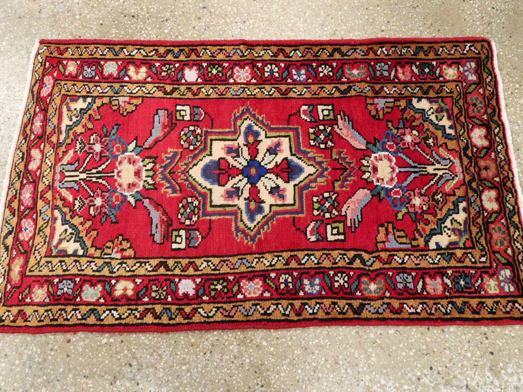 Vintage Persian Hamadan Rug, No.26175 - Gss