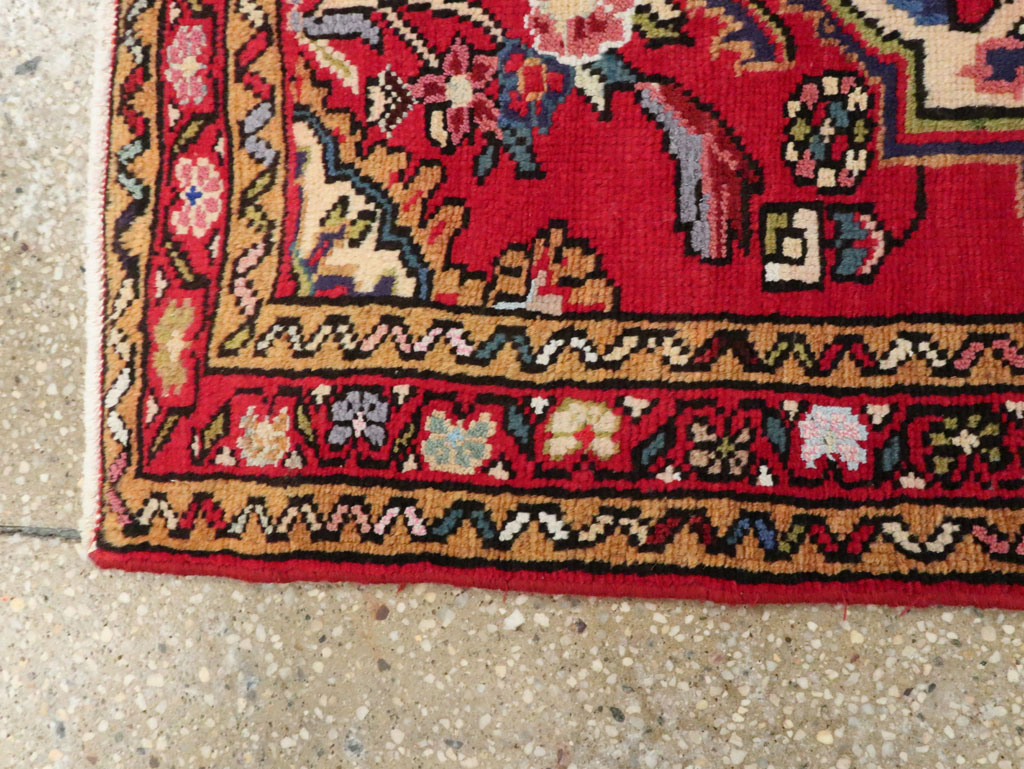 Vintage Persian Hamadan Rug, No.26175 - Gss