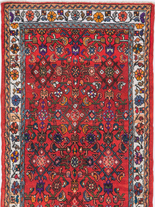 Vintage Persian Hamadan Rug, No.26177 - Gss