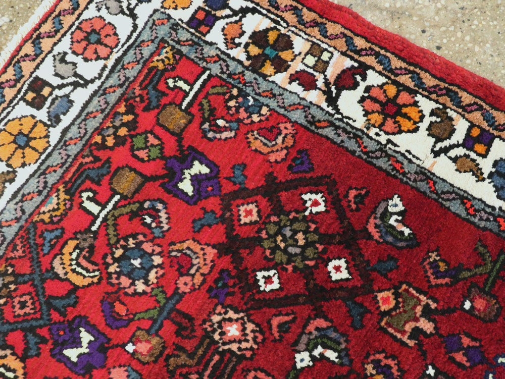 Vintage Persian Hamadan Rug, No.26177 - Gss