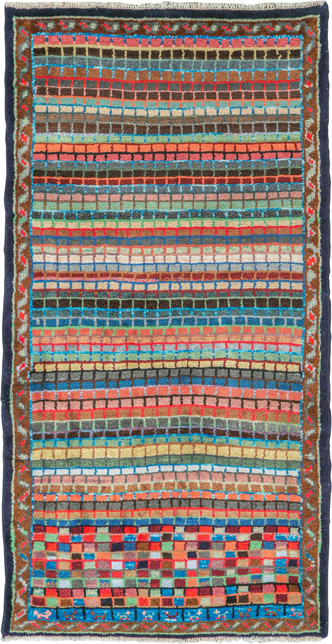 Vintage Persian Mahal Rug, No.26181 - Gss
