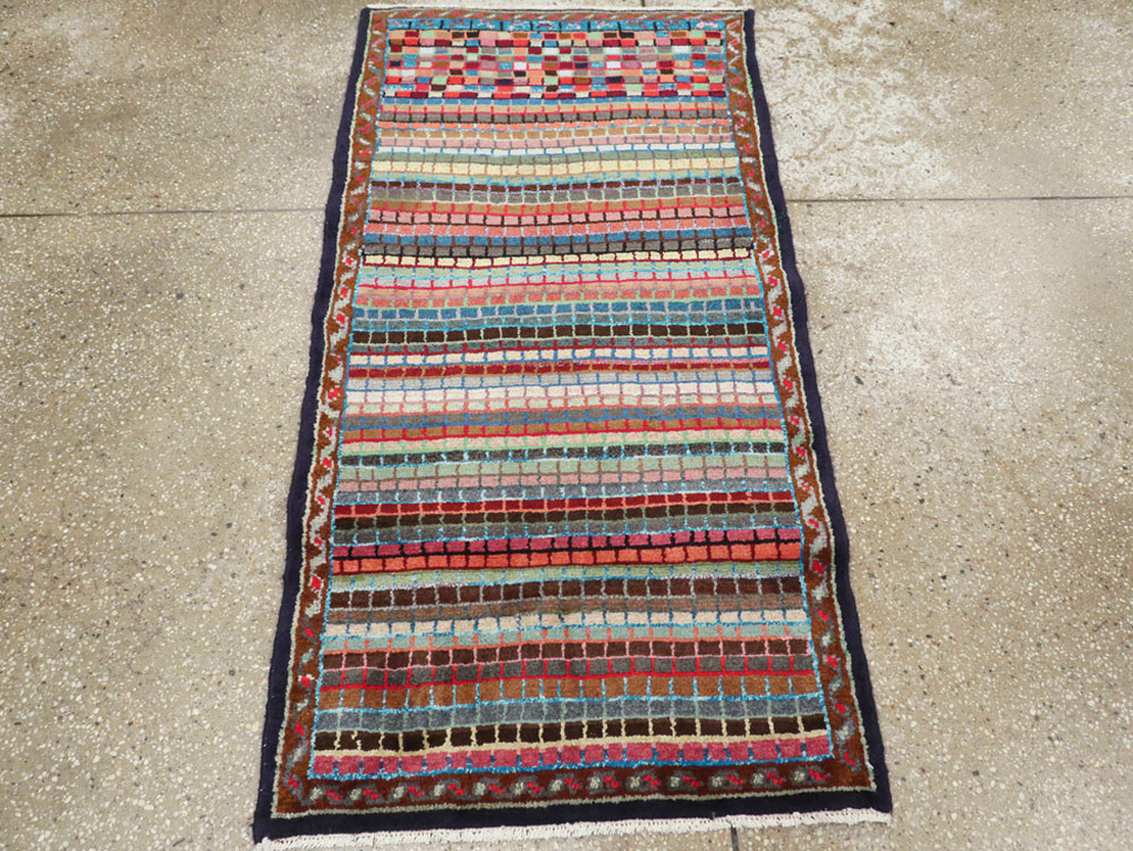 Vintage Persian Mahal Rug, No.26181 - Gss