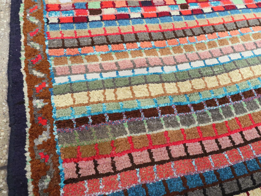 Vintage Persian Mahal Rug, No.26181 - Gss