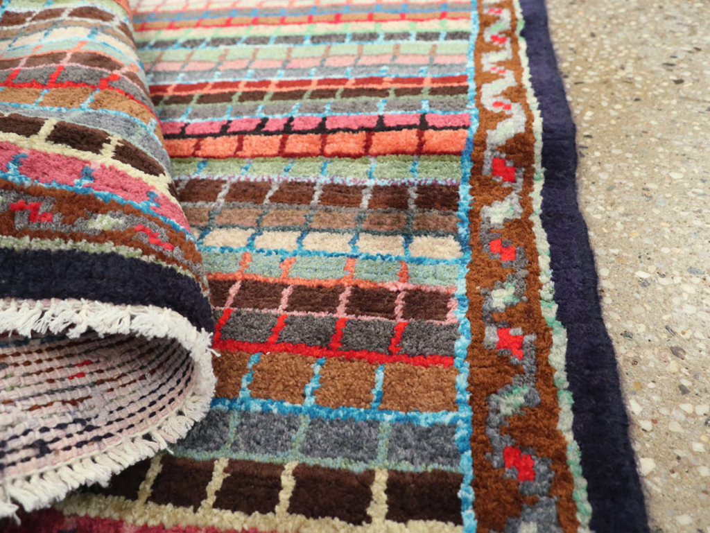 Vintage Persian Mahal Rug, No.26181 - Gss