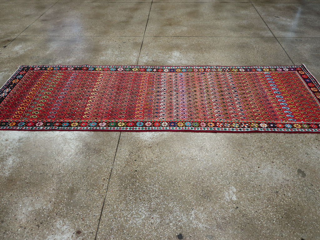 Antique Persian Hamadan Runner, No.26184 - Gss