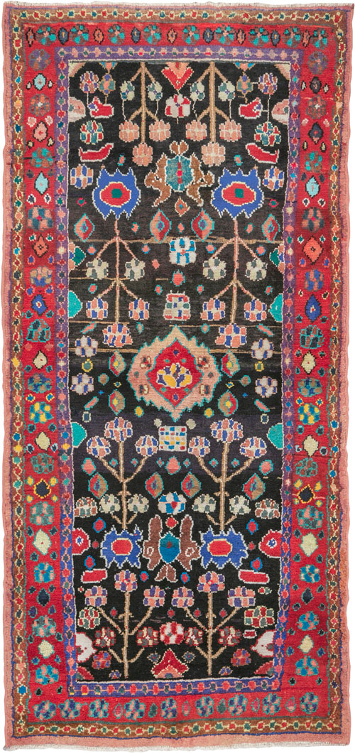 Vintage Persian Hamadan Rug, No.26186 - Gss