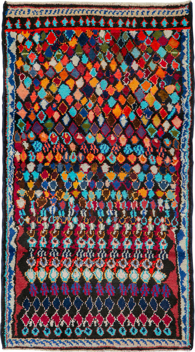 Vintage Persian Mahal Rug, No.26187 - Gss