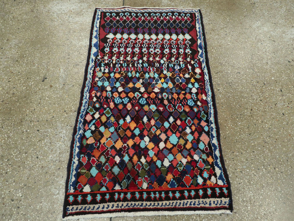 Vintage Persian Mahal Rug, No.26187 - Gss