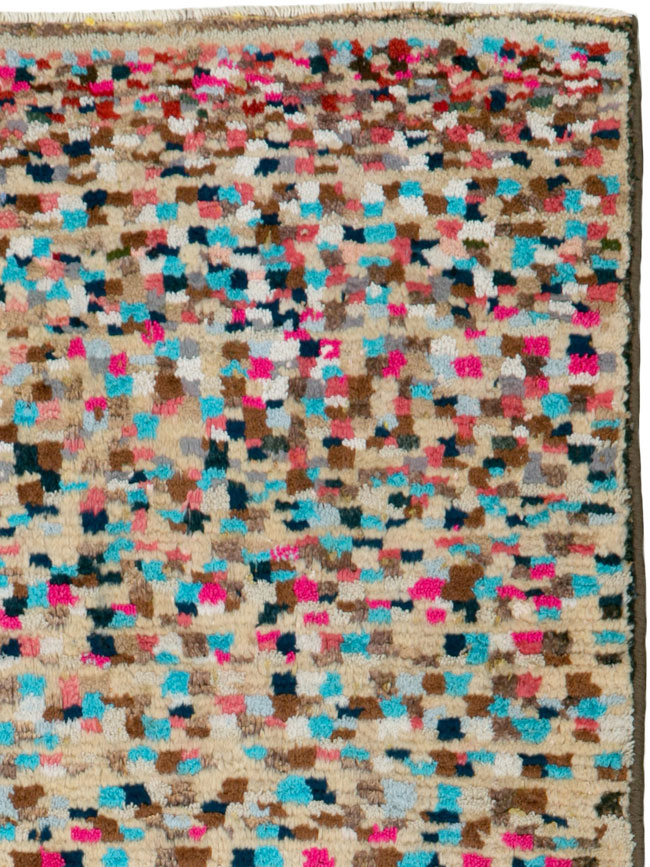 Vintage Persian Gabbeh Rug, No.26190 - Gss