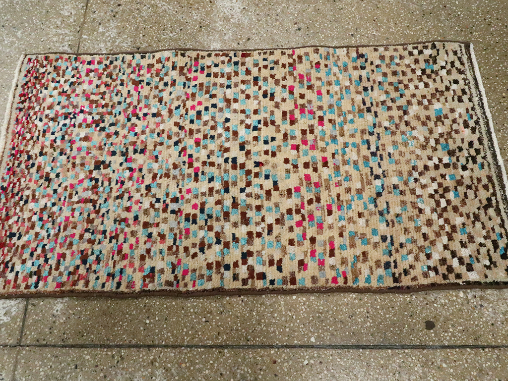 Vintage Persian Gabbeh Rug, No.26190 - Gss