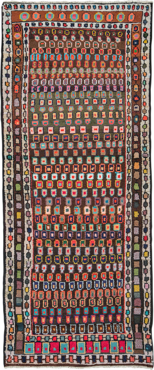 Vintage Persian Hamadan Rug, No.26192 - Gss