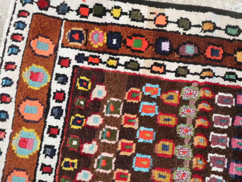 Vintage Persian Hamadan Rug, No.26192 - Gss