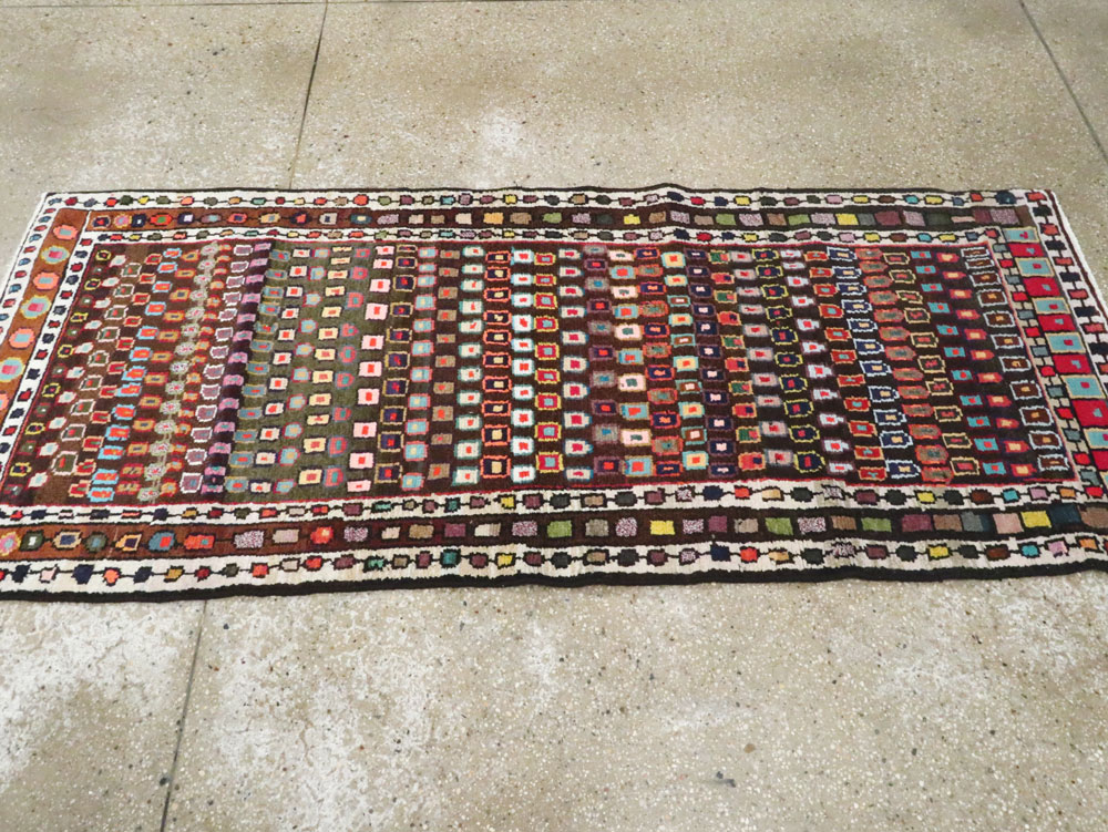 Vintage Persian Hamadan Rug, No.26192 - Gss