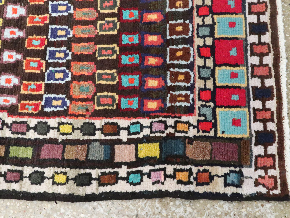 Vintage Persian Hamadan Rug, No.26192 - Gss