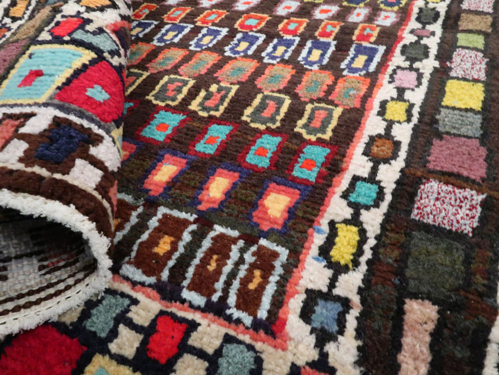 Vintage Persian Hamadan Rug, No.26192 - Gss