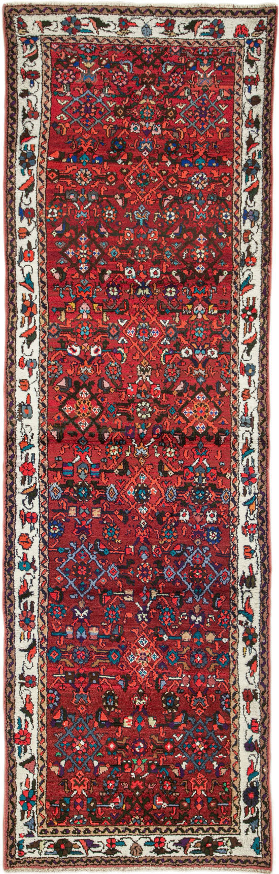 Vintage Persian Hamadan Runner, No.26193 - Gss