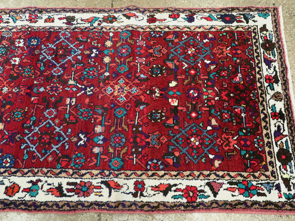 Vintage Persian Hamadan Runner, No.26193 - Gss