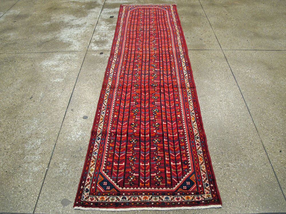 Vintage Persian Malayer Runner, No.26196 - Gss