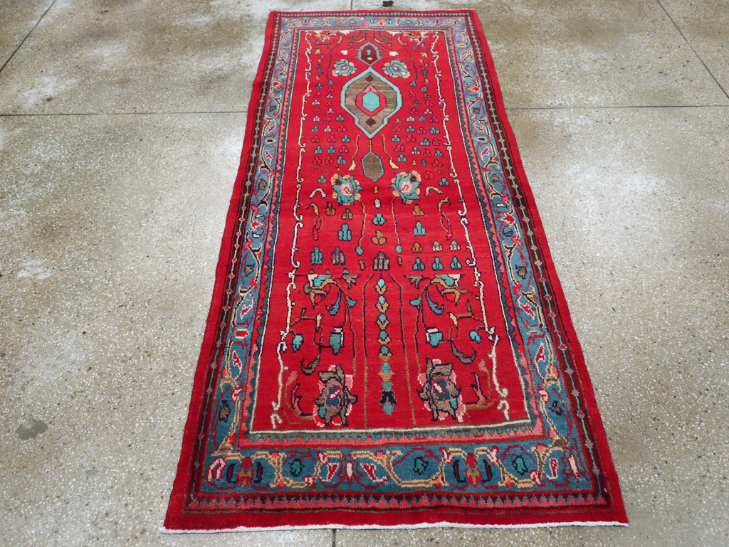 Vintage Persian Mahal Rug, No.26197 - Gss