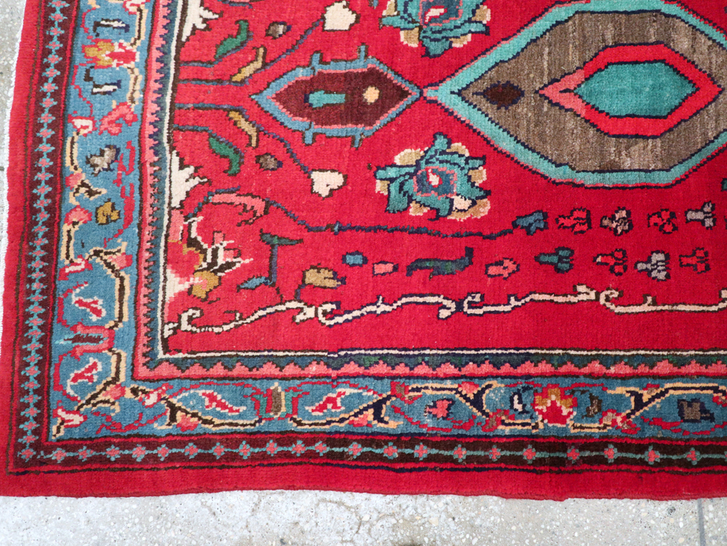 Vintage Persian Mahal Rug, No.26197 - Gss