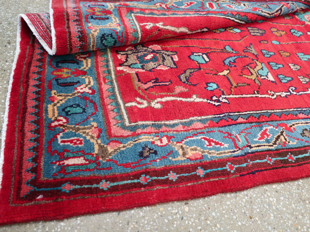 Vintage Persian Mahal Rug, No.26197 - Gss