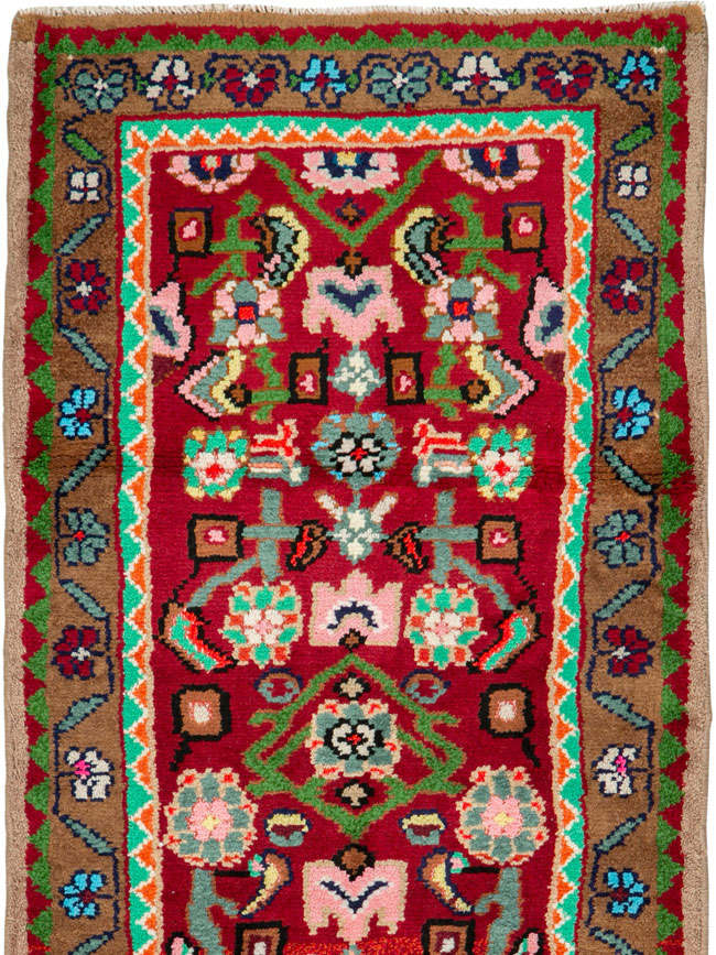 Vintage Persian Hamadan Rug, No.26199 - Gss