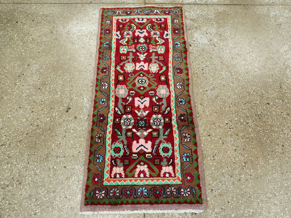 Vintage Persian Hamadan Rug, No.26199 - Gss