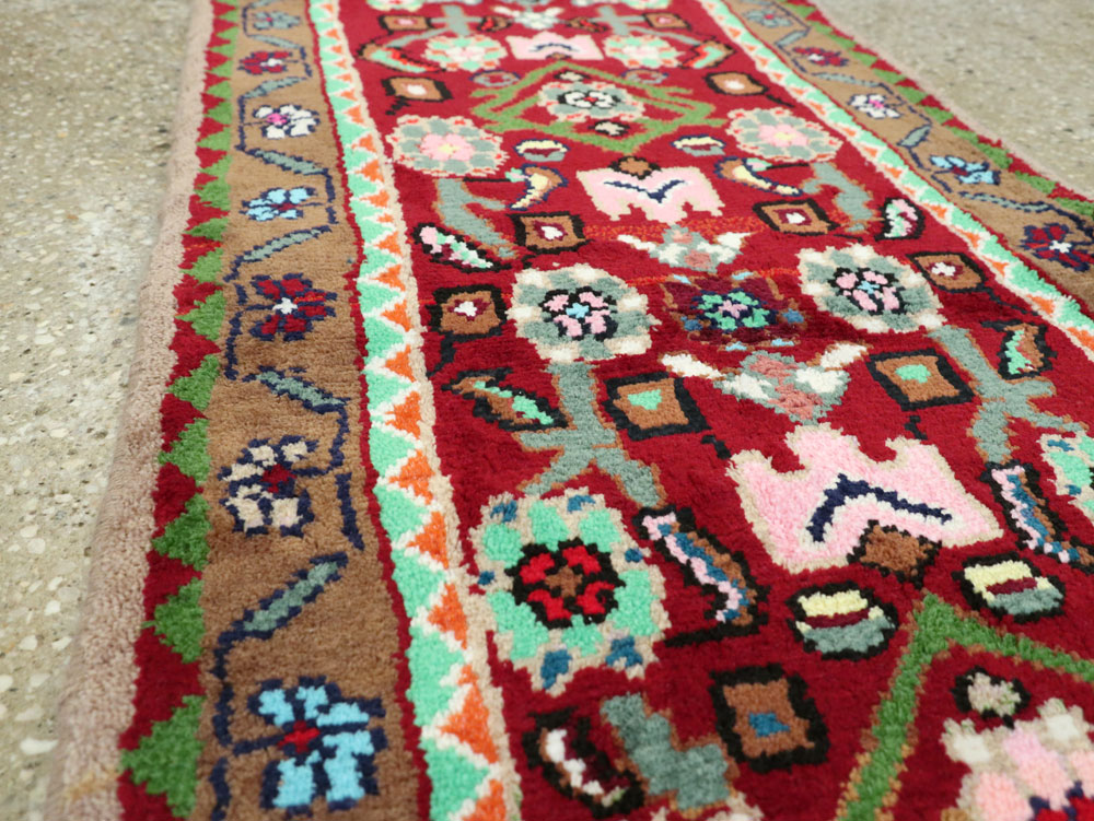 Vintage Persian Hamadan Rug, No.26199 - Gss