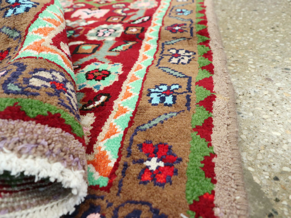 Vintage Persian Hamadan Rug, No.26199 - Gss