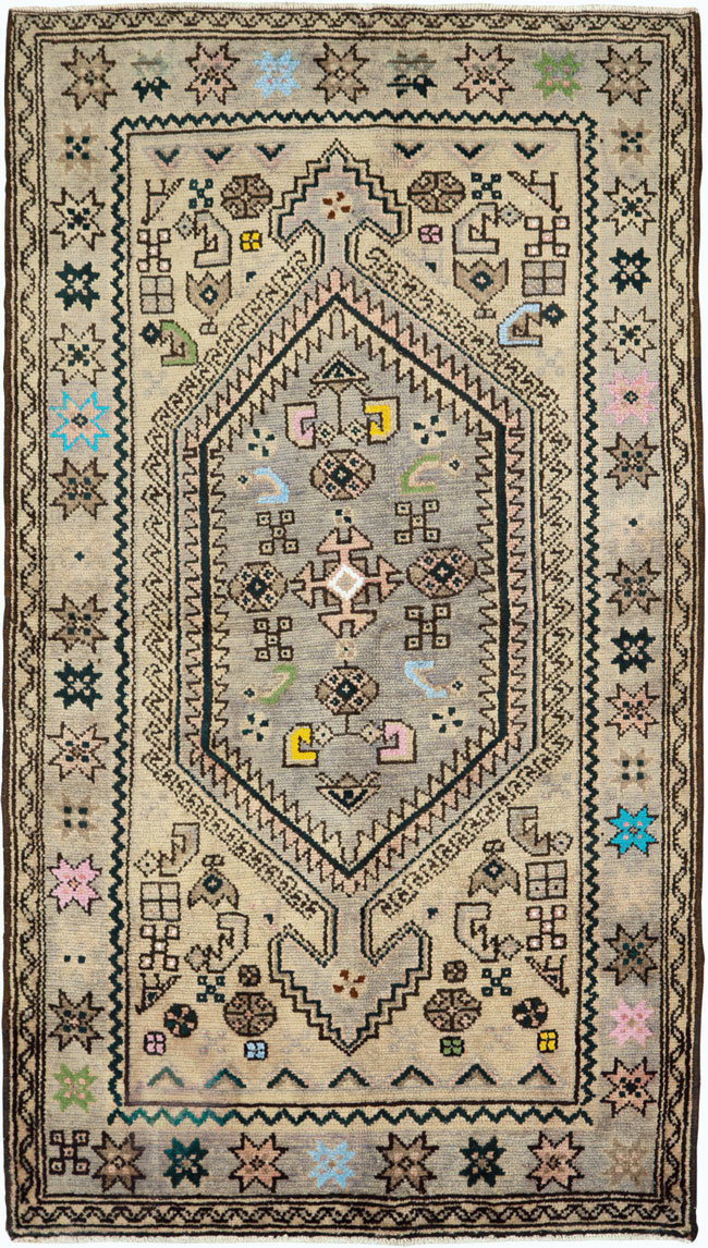 Vintage Persian Malayer Rug, No.26201 - Gss