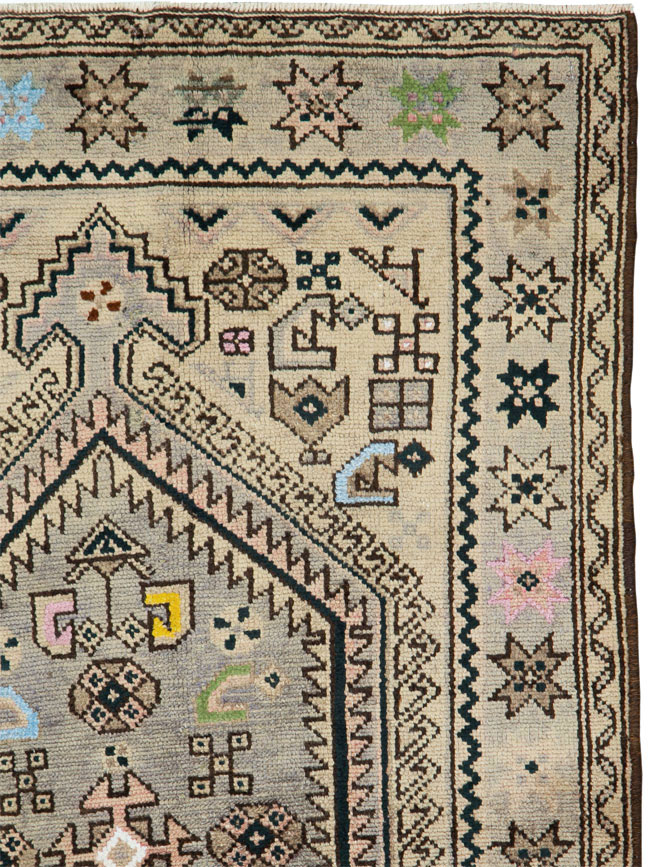 Vintage Persian Malayer Rug, No.26201 - Gss