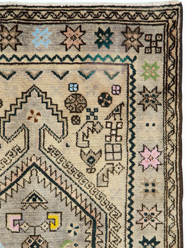 Vintage Persian Malayer Rug, No.26201 - Gss