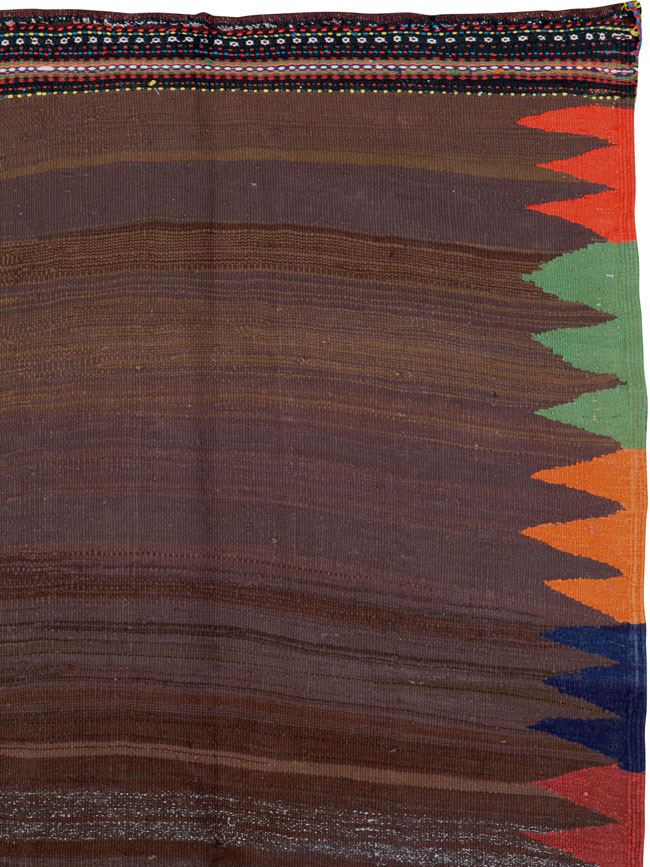 Vintage Persian Flatweave, No.26202 - Gss